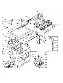 Machine Sub-Assembly parts for Kenmore Dryer 110.5918620 (1105918620, 110 5918620) from AppliancePartsPros.com