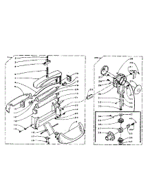 Wringer And Wringer Gear Case Assembly parts for Kenmore Washer 110.6001100 (1106001100, 110 6001100) from AppliancePartsPros.com