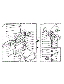 Wringer And Wringer Gear Case Assembly parts for Kenmore Washer 110.6001101 (1106001101, 110 6001101) from AppliancePartsPros.com