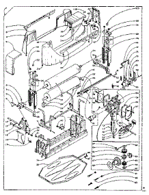 Wringer And Wringer Gear Case Assembly parts for Kenmore Washer 110.6002500 (1106002500, 110 6002500) from AppliancePartsPros.com
