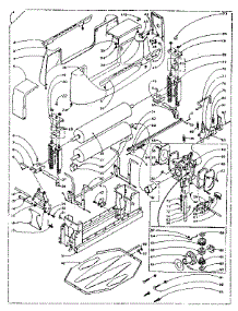 Wringer And Wringer Gear Case Assembly parts for Kenmore Washer 110.6002700 (1106002700, 110 6002700) from AppliancePartsPros.com