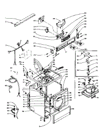 Machine Sub-Assembly parts for Kenmore Dryer 110.6117720 (1106117720, 110 6117720) from AppliancePartsPros.com