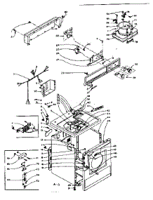 Machine Sub-Assembly parts for Kenmore Dryer 110.6118510 (1106118510, 110 6118510) from AppliancePartsPros.com
