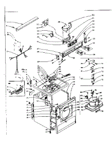Machine Sub-Assembly parts for Kenmore Dryer 110.6118710 (1106118710, 110 6118710) from AppliancePartsPros.com