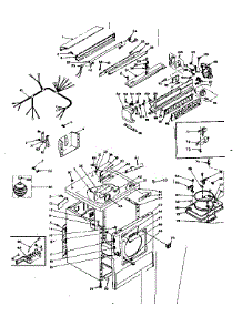 Machine Sub-Assembly parts for Kenmore Dryer 110.6118821 (1106118821, 110 6118821) from AppliancePartsPros.com