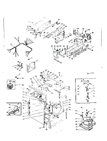 Machine Sub-Assembly parts for Kenmore Dryer 110.6118870 (1106118870, 110 6118870) from AppliancePartsPros.com