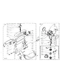 Wringer And Wringer Gear Case Assembly parts for Kenmore Washer 110.6201100 (1106201100, 110 6201100) from AppliancePartsPros.com