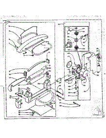 Wringer And Wringer Gear Case Assembly parts for Kenmore Washer 110.6201300 (1106201300, 110 6201300) from AppliancePartsPros.com
