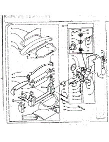 Wringer And Wringer Gear Case Assembly parts for Kenmore Washer 110.6202300 (1106202300, 110 6202300) from AppliancePartsPros.com
