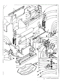 Wringer And Wringer Gear Case Assembly parts for Kenmore Washer 110.6202500 (1106202500, 110 6202500) from AppliancePartsPros.com