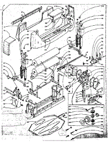 Wringer And Wringer Gear Case Assembly parts for Kenmore Washer 110.6202501 (1106202501, 110 6202501) from AppliancePartsPros.com
