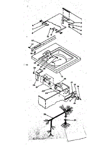 Top And Control Assembly parts for Kenmore Washer 110.6204051 (1106204051, 110 6204051) from AppliancePartsPros.com