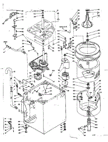 Machine Sub-Assembly parts for Kenmore Washer 110.6204051 (1106204051, 110 6204051) from AppliancePartsPros.com