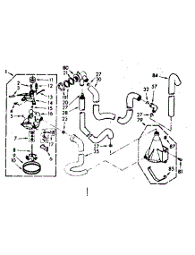 Water System parts for Kenmore Washer 110.6804251 (1106804251, 110 6804251) from AppliancePartsPros.com