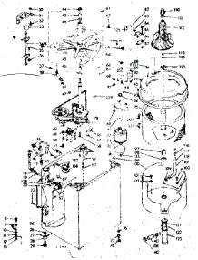 Machine Sub-Assembly parts for Kenmore Washer 110.6804650 (1106804650, 110 6804650) from AppliancePartsPros.com