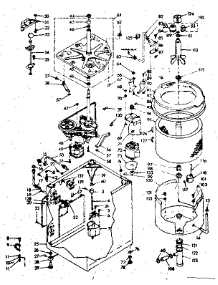 Machine Sub-Assembly parts for Kenmore Washer 110.6804802 (1106804802, 110 6804802) from AppliancePartsPros.com