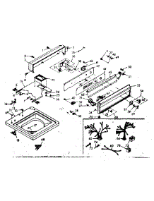 Top And Console Assembly parts for Kenmore Washer 110.6804880 (1106804880, 110 6804880) from AppliancePartsPros.com