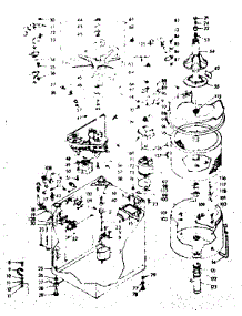 Machine Sub-Assembly parts for Kenmore Washer 110.6804950 (1106804950, 110 6804950) from AppliancePartsPros.com