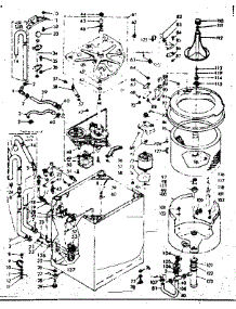 Machine Sub-Assembly parts for Kenmore Washer 110.6805470 (1106805470, 110 6805470) from AppliancePartsPros.com