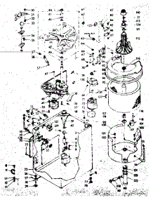 Machine Sub-Assembly parts for Kenmore Washer 110.6805711 (1106805711, 110 6805711) from AppliancePartsPros.com