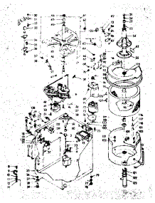 Machine Sub-Assembly parts for Kenmore Washer 110.6805901 (1106805901, 110 6805901) from AppliancePartsPros.com