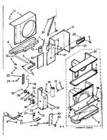 Air Flow Parts parts for Kenmore Heat Pump System 106.72700 (10672700, 106 72700) from AppliancePartsPros.com