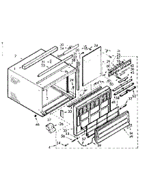 Cabinet Parts parts for Kenmore Heat Pump System 106.72700 (10672700, 106 72700) from AppliancePartsPros.com