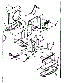 Air Flow Parts parts for Kenmore Heat Pump System 106.72701 (10672701, 106 72701) from AppliancePartsPros.com
