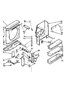 Air Flow And Control Parts parts for Kenmore Heat Pump System 106.72730 (10672730, 106 72730) from AppliancePartsPros.com
