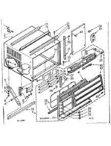 Cabinet Parts parts for Kenmore Heat Pump System 106.72800 (10672800, 106 72800) from AppliancePartsPros.com