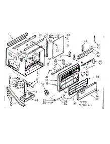 Cabinet Parts parts for Kenmore Heat Pump System 106.72940 (10672940, 106 72940) from AppliancePartsPros.com