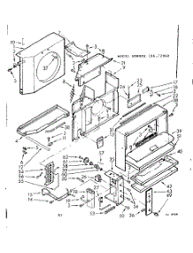 Air Flow Parts parts for Kenmore Heat Pump System 106.72960 (10672960, 106 72960) from AppliancePartsPros.com