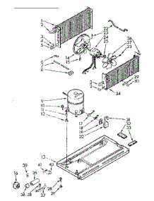 Unit Parts parts for Kenmore Heat Pump System 106.73000 (10673000, 106 73000) from AppliancePartsPros.com