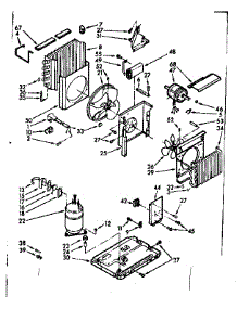 Unit Parts parts for Kenmore Heat Pump System 106.73052 (10673052, 106 73052) from AppliancePartsPros.com