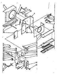 Air Flow Parts parts for Kenmore Heat Pump System 106.73070 (10673070, 106 73070) from AppliancePartsPros.com