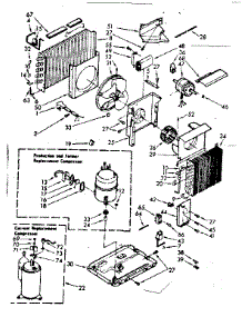 Unit Parts parts for Kenmore Heat Pump System 106.73121 (10673121, 106 73121) from AppliancePartsPros.com