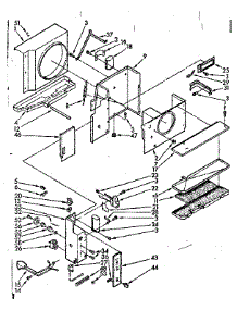 Air Flow Parts parts for Kenmore Heat Pump System 106.73210 (10673210, 106 73210) from AppliancePartsPros.com