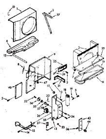 Air Flow Parts parts for Kenmore Heat Pump System 106.73281 (10673281, 106 73281) from AppliancePartsPros.com