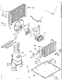 Unit Parts parts for Kenmore Heat Pump System 106.73510 (10673510, 106 73510) from AppliancePartsPros.com