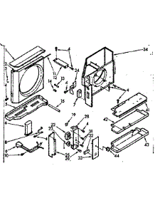 Air Flow And Control Parts parts for Kenmore Heat Pump System 106.73620 (10673620, 106 73620) from AppliancePartsPros.com
