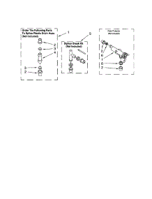 Water System parts for Kenmore Washer 110.24922201 (11024922201, 110 24922201) from AppliancePartsPros.com