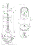Agitator, Basket And Tub Parts