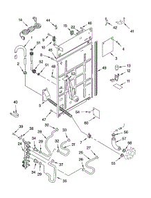 Rear Panel Parts parts for Kenmore Washer 110.24982300 (11024982300, 110 24982300) from AppliancePartsPros.com