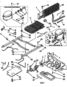 Unit Parts parts for Kenmore Refrigerator 106.9630681 (1069630681, 106 9630681) from AppliancePartsPros.com