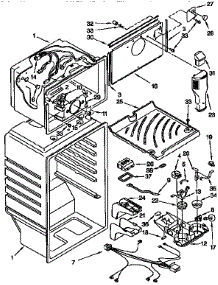 Liner parts for Kenmore Refrigerator 106.9658111 (1069658111, 106 9658111) from AppliancePartsPros.com