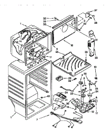 Liner Parts parts for Kenmore Refrigerator 106.9658112 (1069658112, 106 9658112) from AppliancePartsPros.com