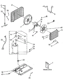 Unit parts for Kenmore Air Conditioner 106.9700530 (1069700530, 106 9700530) from AppliancePartsPros.com