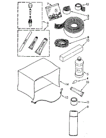 Optional Parts (Not Included) parts for Kenmore Air Conditioner 106.9700530 (1069700530, 106 9700530) from AppliancePartsPros.com