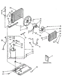 Unit parts for Kenmore Air Conditioner 106.9700780 (1069700780, 106 9700780) from AppliancePartsPros.com