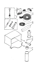 Optional Parts (Not Included) parts for Kenmore Air Conditioner 106.9700871 (1069700871, 106 9700871) from AppliancePartsPros.com